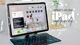 what's on my ipad air 4 🐋 (must have apps for students, accessories, tips + more) 📓