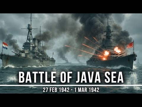 Fall Asleep To | The ENTIRE Battle of Java Sea | WW2 Pacific War Naval Conflict | War Documentary