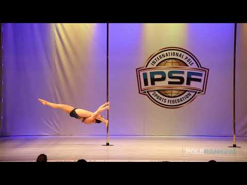 Masters 50+ Women Edgai dos Reis Gallego of Brazil - IPSF World Pole Sports Championships 2018