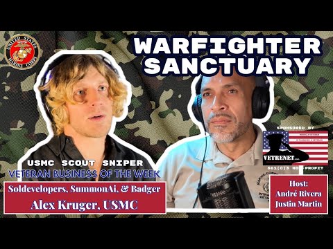 Warfighter Sanctuary interview of USMC Scout Sniper and entrepreneur Alex Kruger