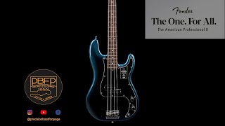 Video thumbnail for Fender American Professional II (pro2) dark night REVIEW - BASS PILLS by Precision Bass Fanpage