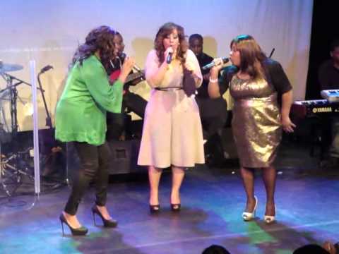 Lurine Cato, Priscilla Jones-Campbell & Hildia Campbell sing ANGELS @ Lurine Cato in Concert