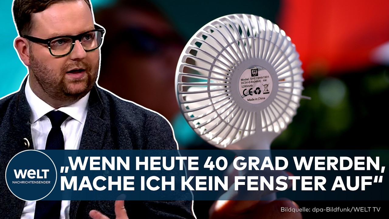 HITZEWELLE: Zu wenige Klimaanlagen? Deutschland muss jetzt umdenken | Experte sieht Handlungsbedarf
