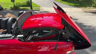 2003 Mercedes-Benz SLK320 Convertible Top Operation Part 2