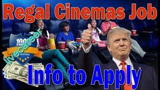 Regal Cinemas Job opportunity - application for job and employment online