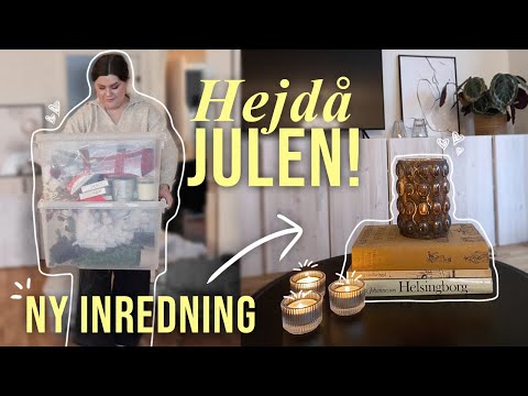 NU ÅKER JULEN UT! INREDER LÄGENHETEN