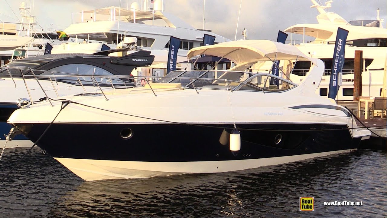 2020 Schaefer 365 Luxury Yacht Walkaround Tour - 2020 Fort Lauderdale Boat Show