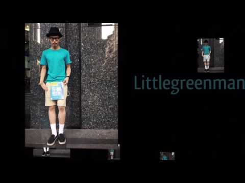小綠人 Littlegreenman Jugglin hat ( Music - Megan Vice ft. Sam Lachow _ NogoodForNothing )