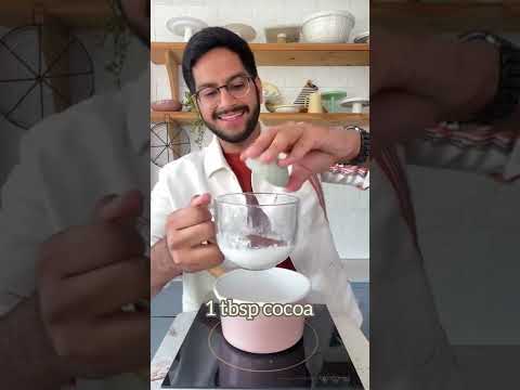 BEST *EVER* CHOCOLATE DRINK | COLD COCO RECIPE #shorts