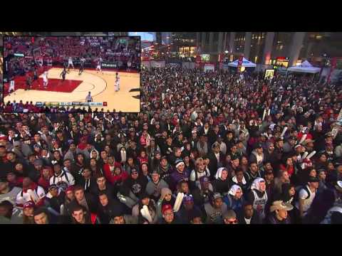 Raptors Highlights: Derozan Three - May 1, 2016