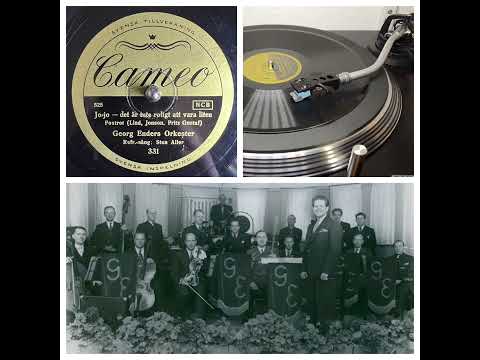 Georg Enders Orkester, v. Sten Aller: Jo=jo - det är inte roligt att vara liten, 1934 (Cameo 331)
