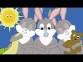 Sleeping Bunnies (Hop Little Bunnies) Nursery rhyme for babies and toddlers