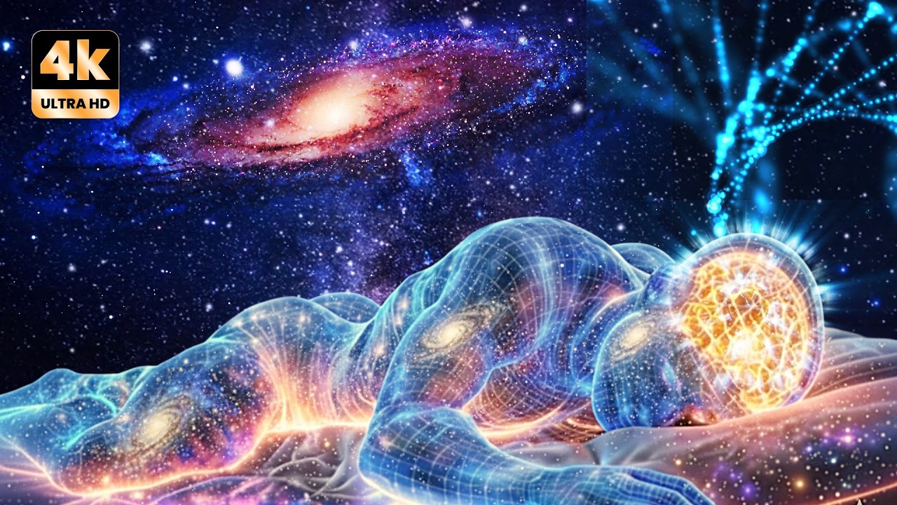 432Hz + 528Hz + 963Hz + 741Hz | The DEEPEST Healing Sleep: Whole Body Regeneration, Relieve Stress