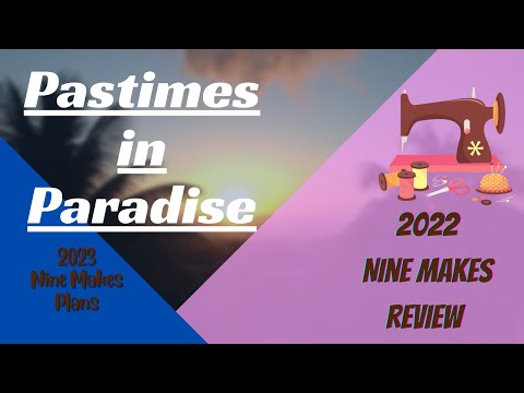 2023 Make Nine Challenge and Sewing plans| What I learned