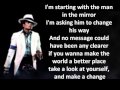 Michael Jackson - Man in the Mirror LYRICS HQ