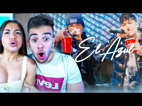 REACCION a PESO PLUMA y JUNIOR H - EL AZUL