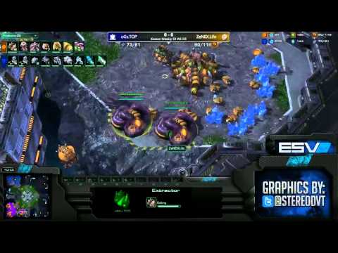 ESV Korean Weekly Season 3 - Week 1 Day 2 - ZeNEX.Life[Z] VS oGsTOP[T] - Game 1