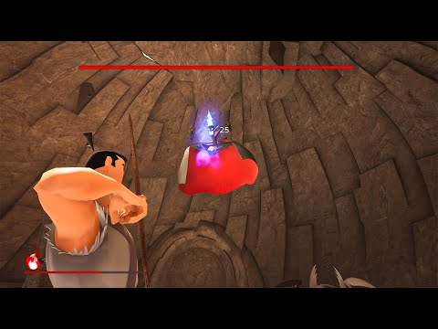 Samurai Jack: Battle Through Time - Demongo First Boss Fight
