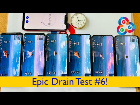 Asus ROG Phone 2 vs Black Shark 2 Pro vs Mi 9T vs CC9 vs Mi A3 vs Oppo K3 - Epic Drain Test #6!