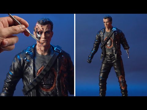 Sculpting Terminator T-800 | Terminator 2: Judgment Day [1991]