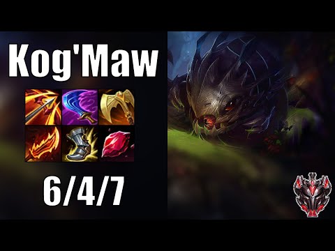 Kog'Maw vs Draven ADC - Patch 12.16 euw1 GRANDMASTER