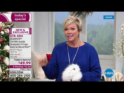 HSN | BEARPAW Footwear 11.07.2019 - 06 AM