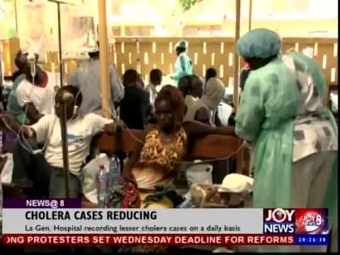 Cholera Cases Reducing - Joy News @ 8 (30-9-14)