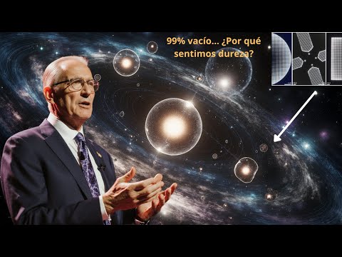 ¡Otro paradoja aterradora! ¿Qué hay entre los átomos de la materia?