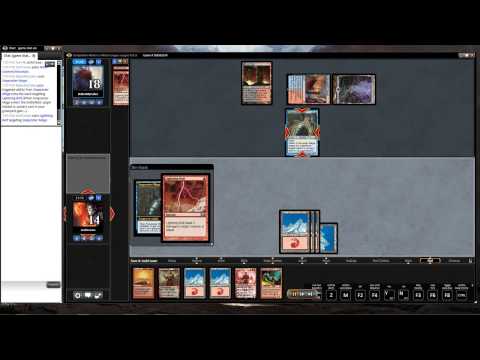 Skred Red Modern MTGO gameplay