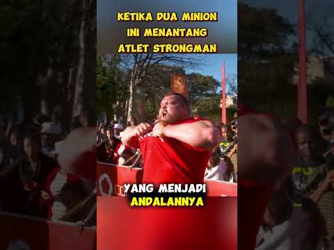 Ketika Dua Minion Ini Menantang Atlet Strongman #mma #combatsport #sports