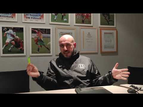 Neuer Trainer beim SV Dessau 05 - Das sind die Ziele (13.01.2022)