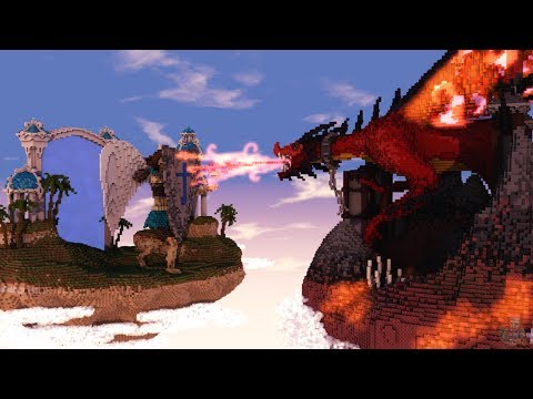 Heaven VS Hell - EPIC Minecraft Timelapse + Cinematic!