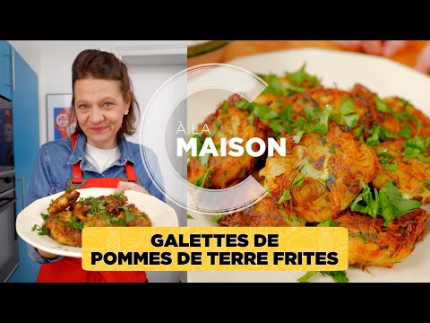 Galettes de pommes de terre frites