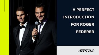 A peRFect introduction at the Laver Cup Gala Mp4 3GP & Mp3
