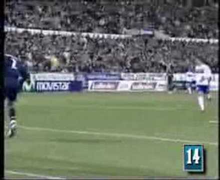 los primeros 25 goles de Diego Milito