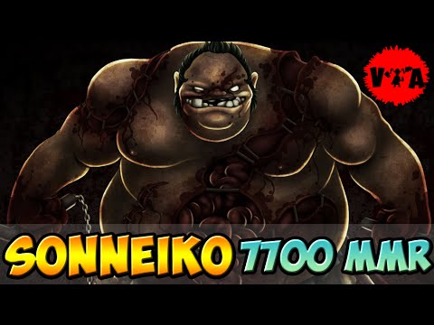 Dota 2 - SoNNeikO 7700 MMR Plays Pudge vol #1 - Ranked Match