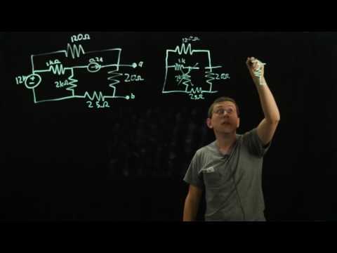 Circuits 1 - Thevenin Equivalent Circuit - Example