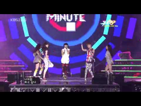 4minute - Hot Issue (remix) (Music Bank 090814)