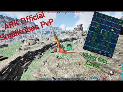 Viking bay cave take over! | ARK Official Smalltribes PvP
