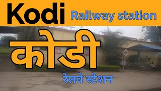 preview picture of video 'Kodi railway station platform view (KODI) | कोडी रेलवे स्टेशन'