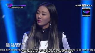 Eng subs Final battle Hyorin ft. Basic  - My love [Unpretty Rapstar 2]
