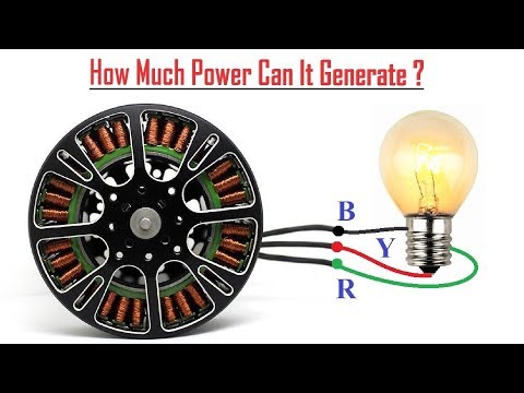 Free Energy is Hoax | Make a 220v AC Generator from BLDC Motor Video Video