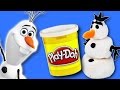 How to make an EPIC Play doh Disney Frozen Olaf ...