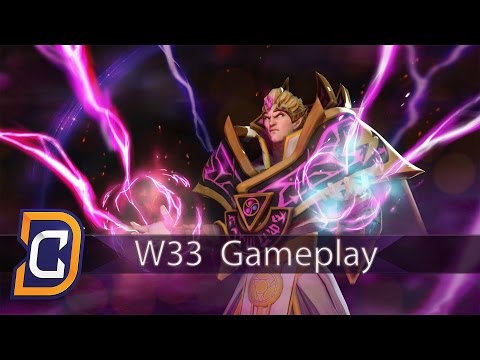 w33 Invoker Gameplay Ranked Match