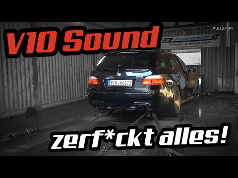 Wenn das Trommelfell platzt! | Wir spannen den M5 V10 Kombi auf die Rolle! | BMW E61