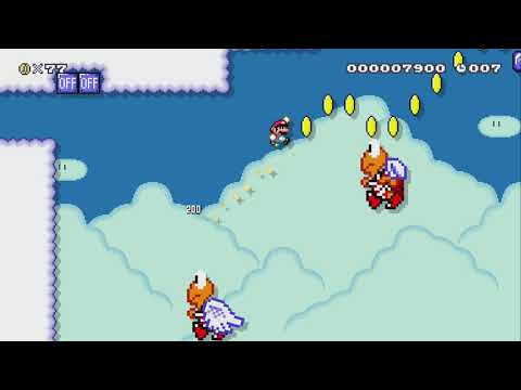 20 Seconds Skyrun (Speedrun) by EichiHD - Super Mario Maker 2 - No Commentary 1bv