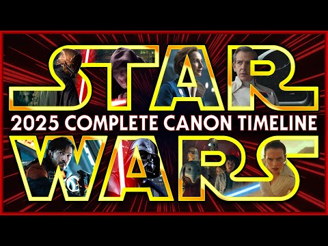 Star Wars: The Complete Canon Timeline (2025)