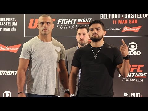UFC Fight Night 106 Media Day Staredowns