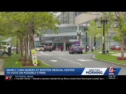 Nearly 2000 nurses at Boston Medical Center to vote on ...
