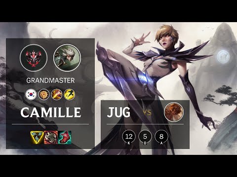 Camille Jungle vs Taliyah - KR Grandmaster Patch 11.5